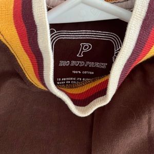 Big Bud Press P desert dusk mock neck tee